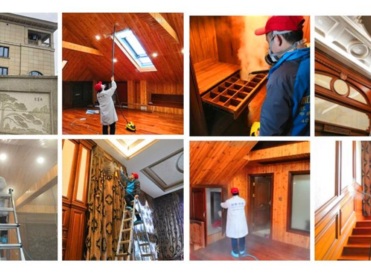 宁波除甲醛 和穗环保 象山石浦 1200㎡临海别墅治理实拍